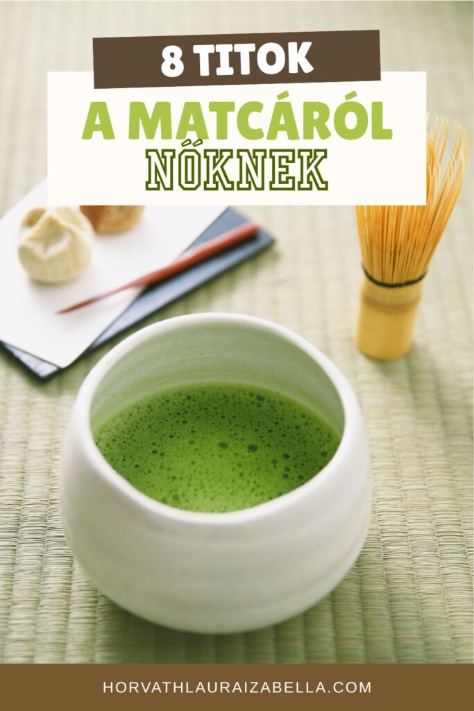 Matcha tea 8 titka – zöld matcha por feliratos borítókép a cikkhez