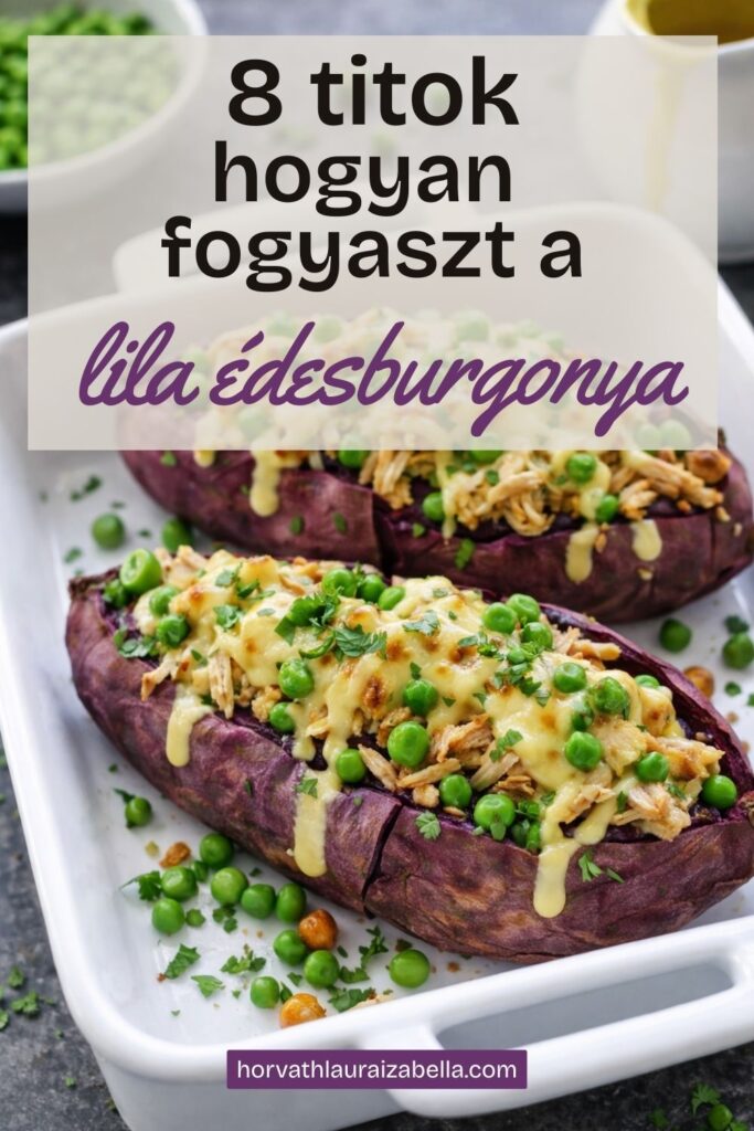 lila édesburgonya